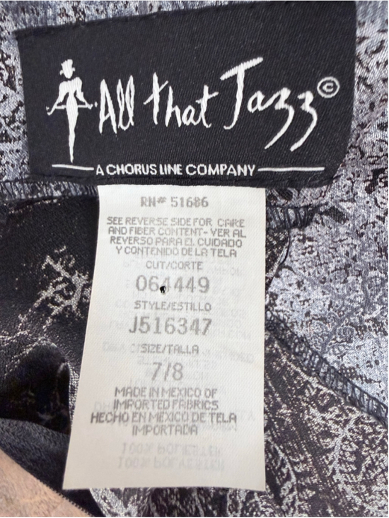 All That Jazz Dresses & Skirts - Women's Vintage All That Jazz Sleeveless Dress Black Silver Size 7/8